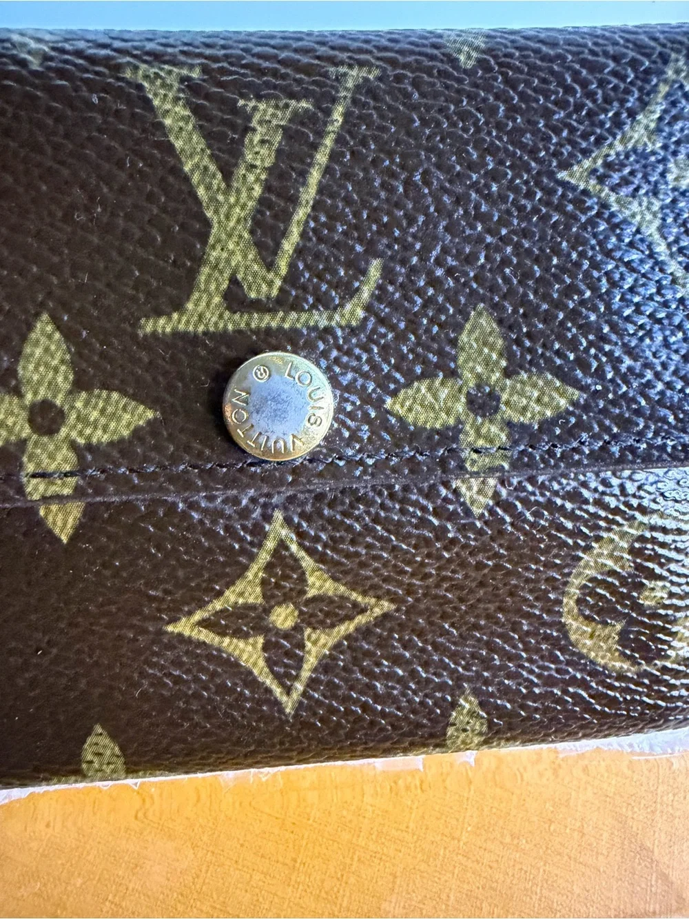 Louis Vuitton Monogram Canvas Key & Card Holder in Brown